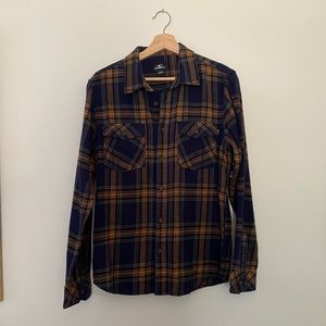 O'NEILL Men's Highland Flannel Shirt size small